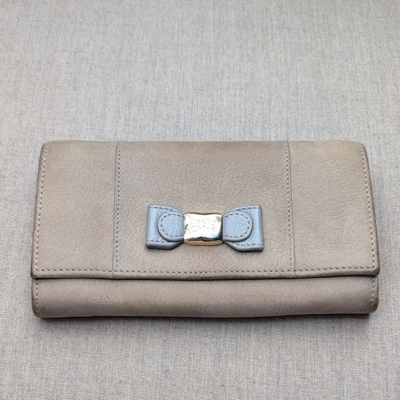 See By Chloe Gray Beige Wallet - Picture 2 of 11